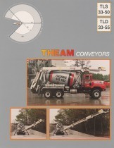 THEAM conveyors brochure with a TLD conveyor truck, 2005