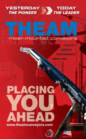 THEAM Placing You Ahead ad: yesterday the pioneer, today the leader